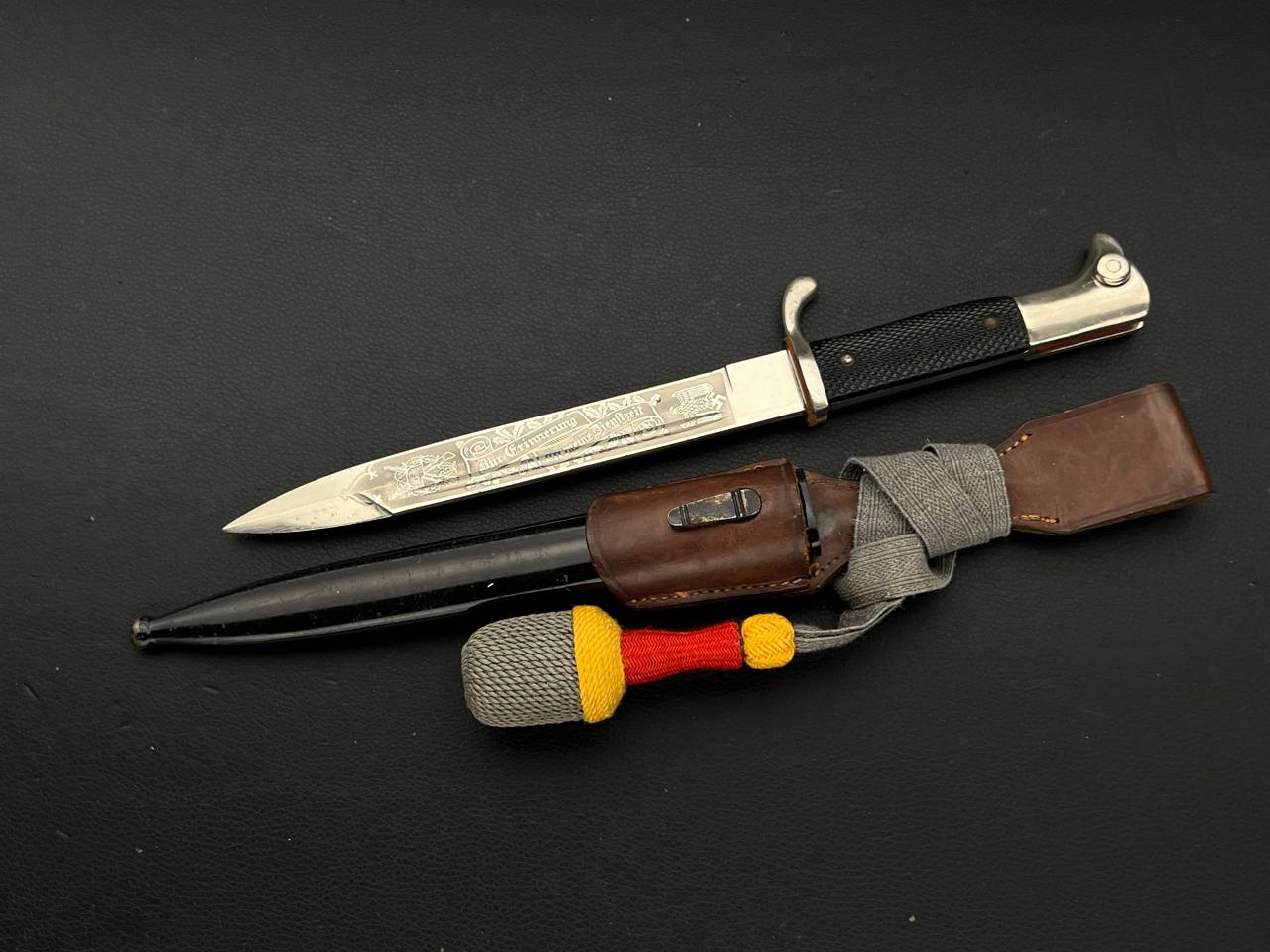 Внестроевой (парадный) штык с травлением. Carl Eickhorn. От Алексея С.