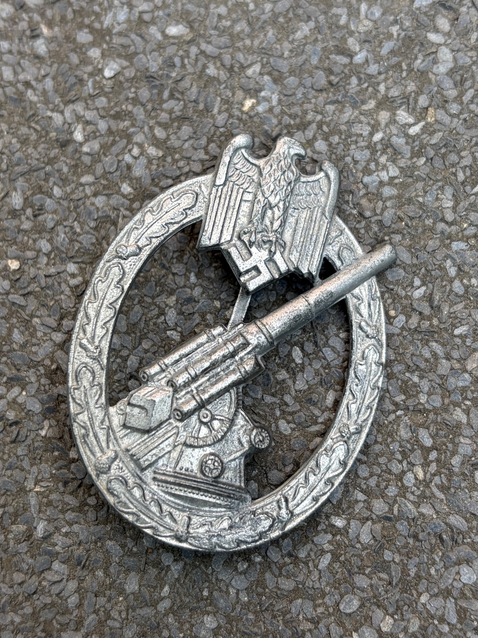 Квалификационный знак Зенитная Артиллерия Вермахта. От Алексея С.