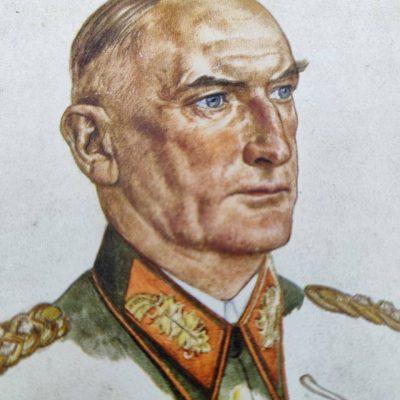 Открытка Вильриха “Генерал-оберст Витцлебен”.