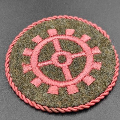 Нашивка механика-моториста танковых войск Вермахта. От Алексея С.