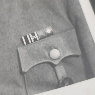 Фотооктрытка офицера Вермахта, ветерана ПМВ.