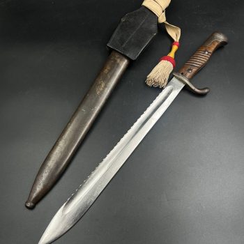 Переходной штык к винтовке системы Маузера от модели 98/05 в модель 98/05 n.A. С пилой. [Simson&Co] От Алексея С.