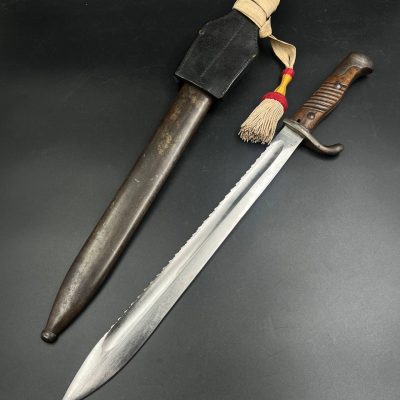 Переходной штык к винтовке системы Маузера от модели 98/05 в модель 98/05 n.A. С пилой. [Simson&Co] От Алексея С.