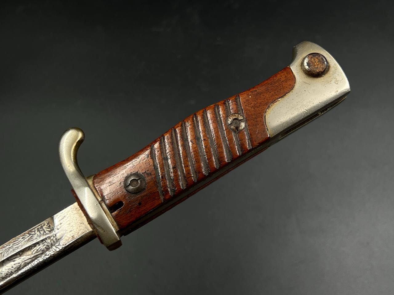 Штык к винтовке системы Маузера. Первая Мировая война. С травлением. От Алексея С.