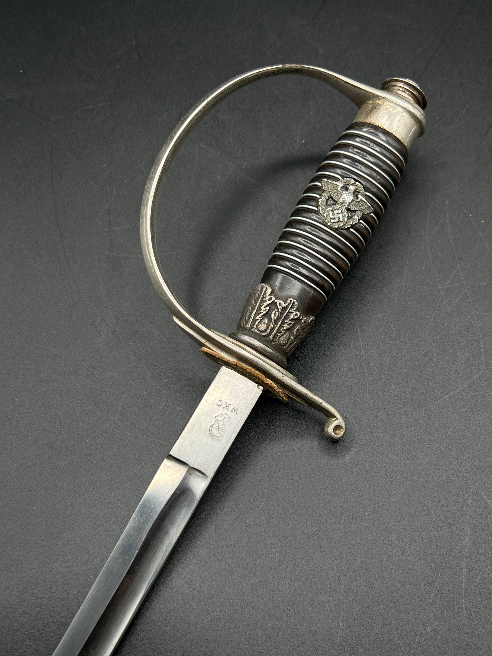 Шпага офицера полиции. [WKC]. Бюджет.