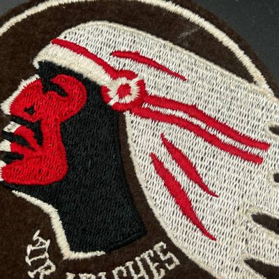 Нашивка Air Apaches, 345-я бомбардировочная группа ВВС США, 1943 г. От Алексея С.