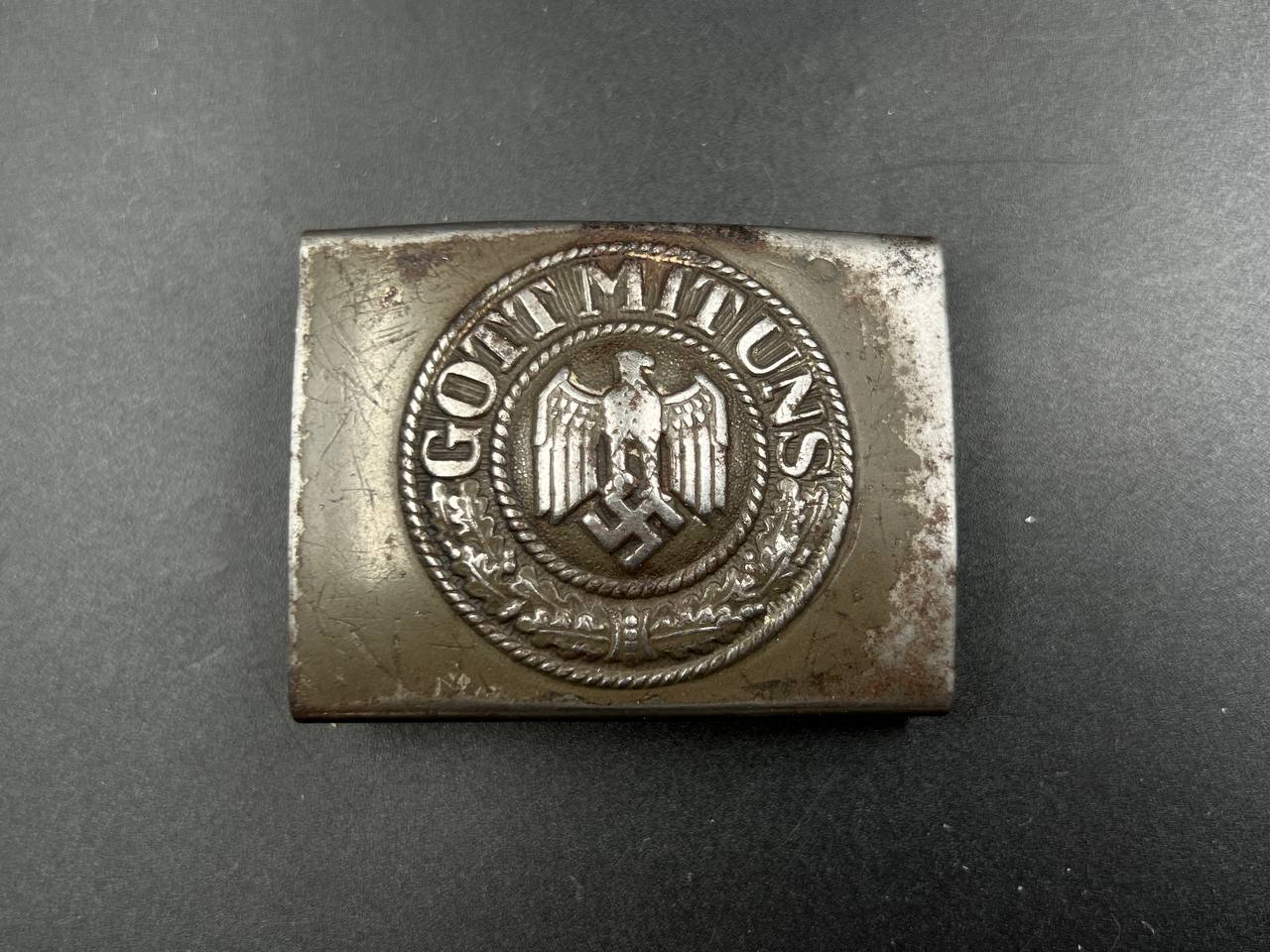 Пряжка Вермахта. Gott mit uns. От Алексея С.