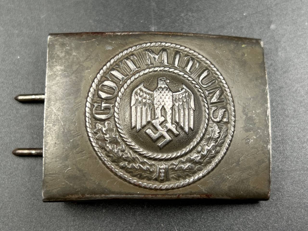 Пряжка Вермахта. Gott mit uns. От Алексея С.