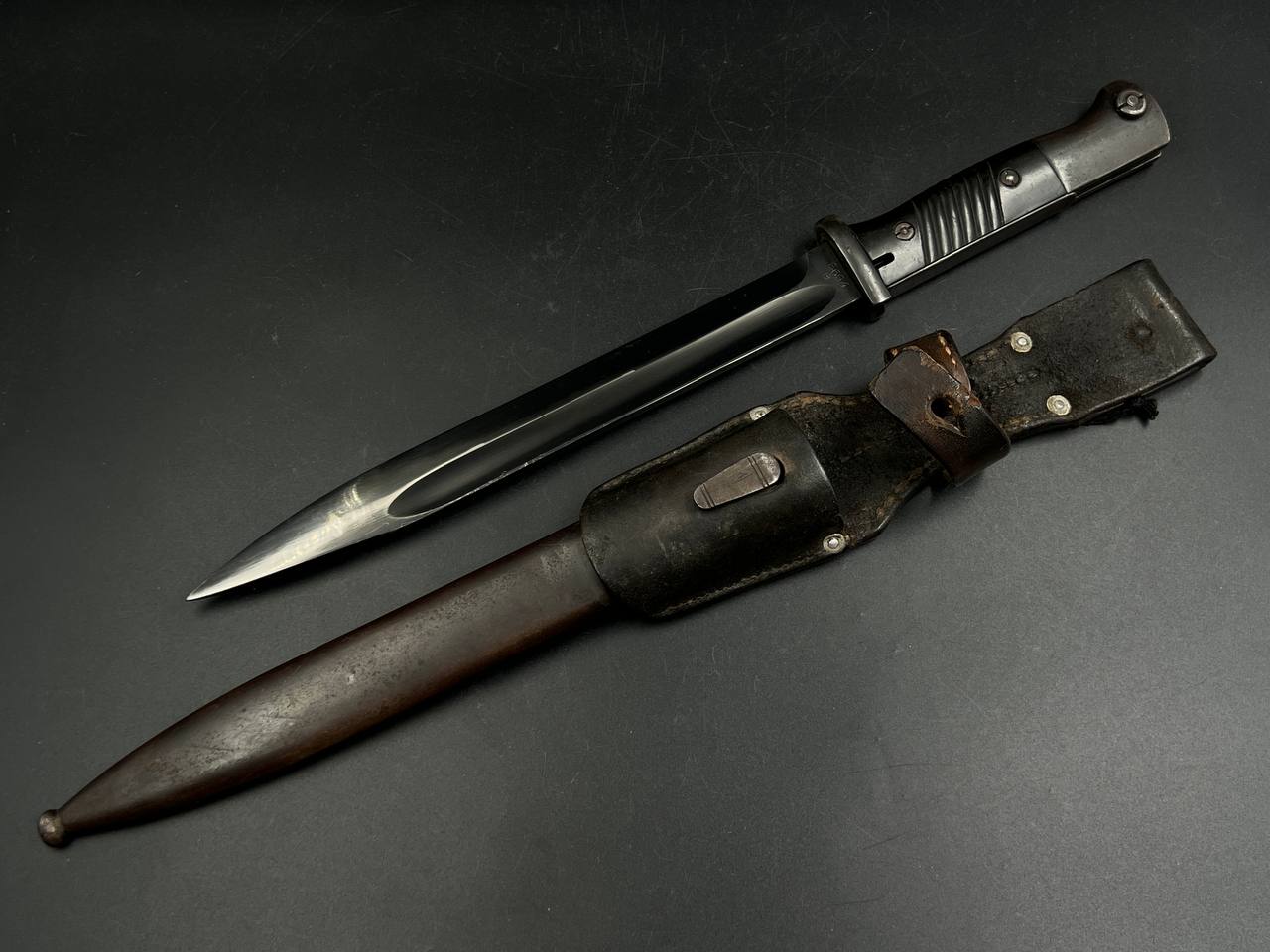 Штык к винтовке системы Маузера обр.1884/98. Парные номера. От Алексея С.