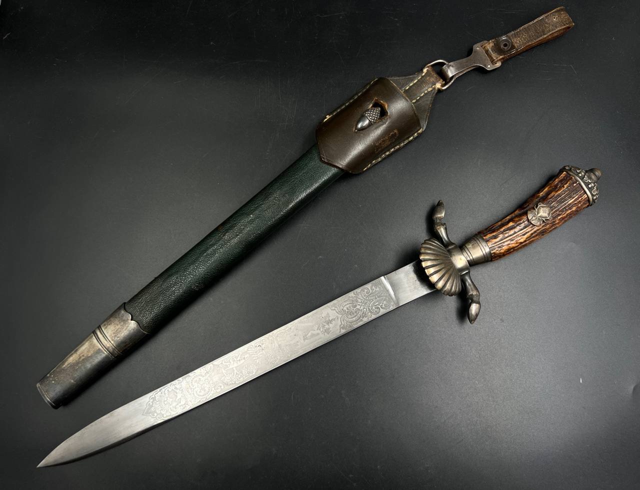 Кинжал егерей и членов Охотничьего Союза. Alcoso Solingen. От Алексея С.