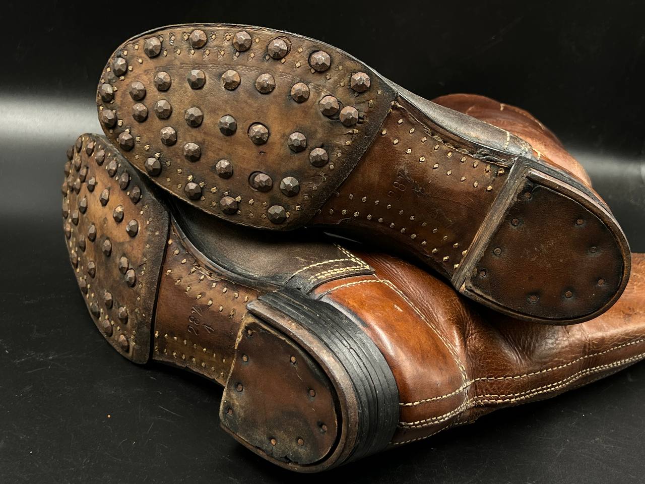 Классические немецкие фронтовые сапоги для рядового и унтер-офицерского состава. От Алексея С.