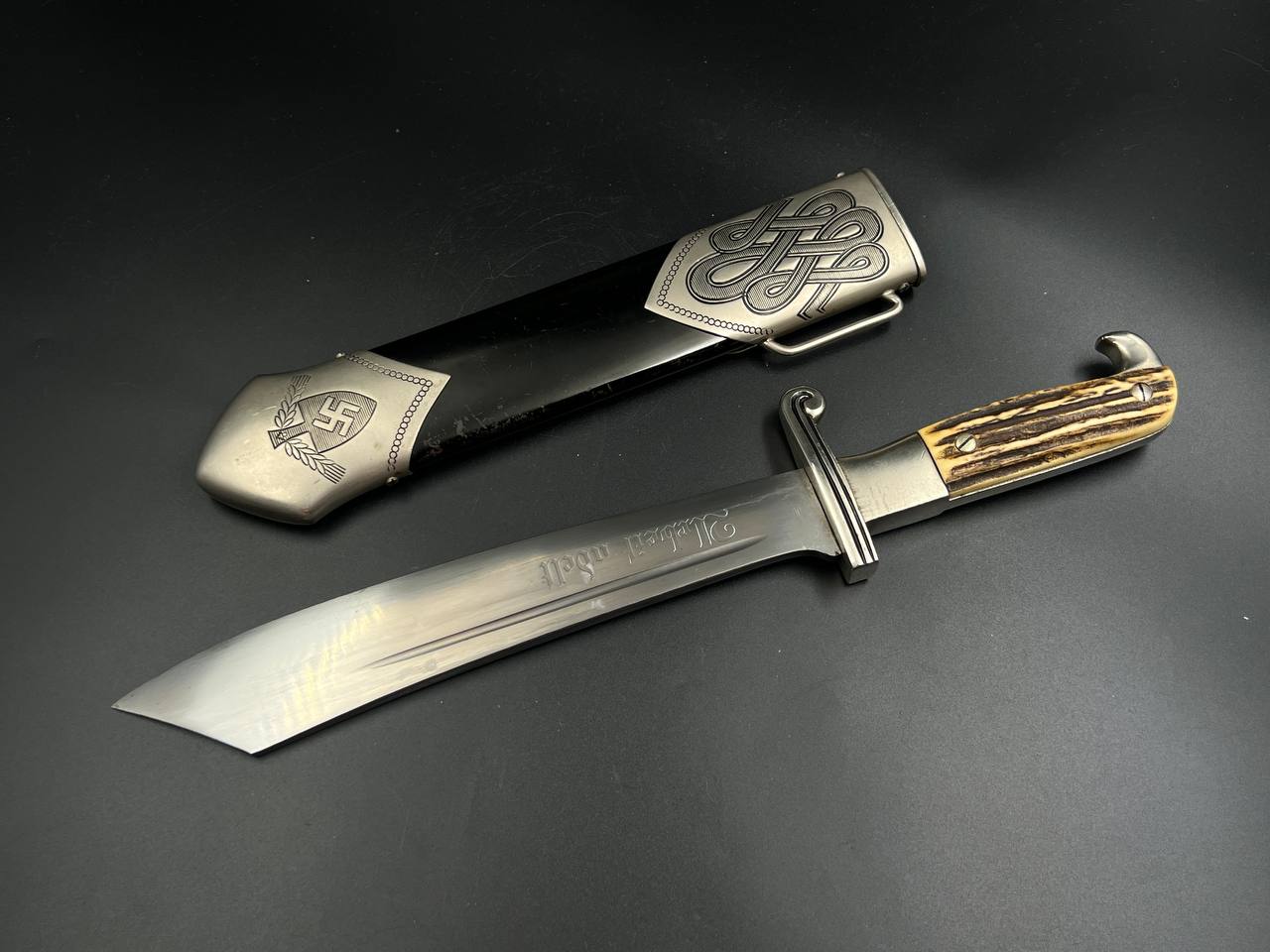 Тесак младшего состава (унтер-офицера) Имперской трудовой службы (RAD), Ed. Wüsthof Solingen. От Алексея С.