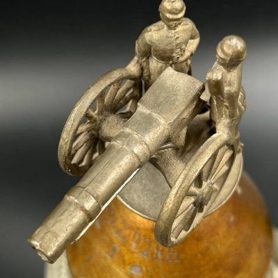 Немецкая памятная пивная кружка артиллериста, начало XX века (Neu-Ulm, 1911–1913 г.) От Алексея С.