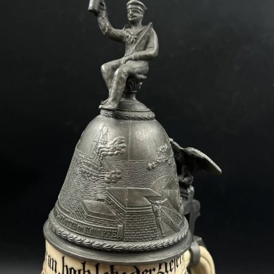 Немецкая пивная кружка резервиста Кайзеровского флота, Kiel 1907–1910. От Алексея С.