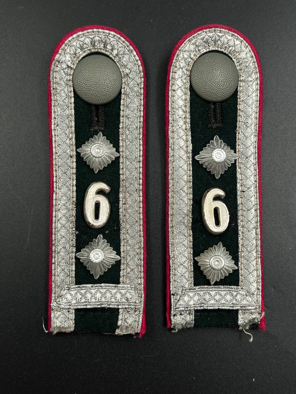 Погоны обер-фельдфебеля 6-го ветеринарного батальона. От Алексея С.
