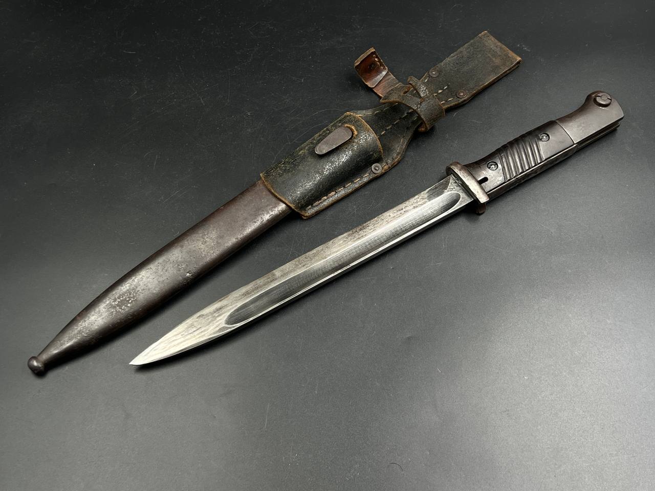 Штык к винтовке системы Маузера обр.1884/98. Парные номера. От Алексея С.