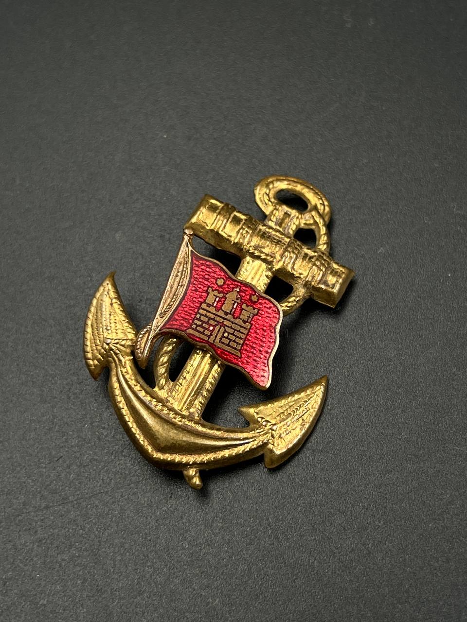 Значок в виде якоря г. Гамбург, 30е годы. От Алексея С.