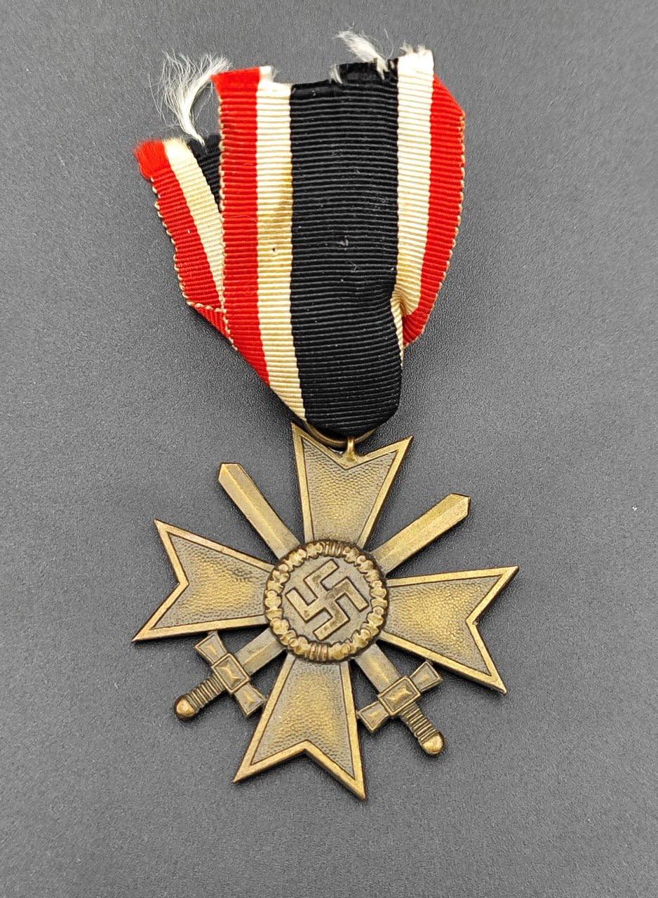 Крест военных заслуг 2-го класса. Бунтметалл.