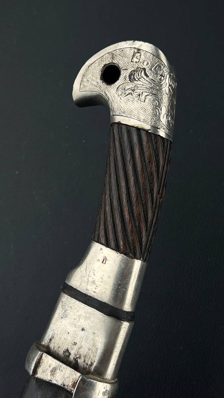 Шашка образца 1927 года, ЗиК 1941 год в белом металле. От Алексея С.
