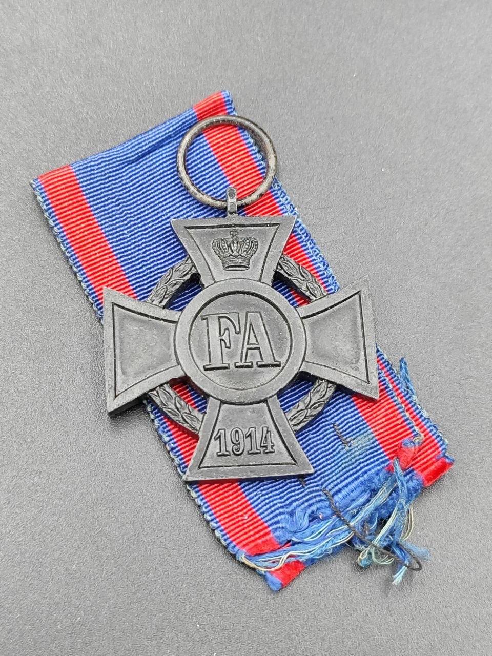 Герцогство Ольденбург, Крест военных заслуг 2-го класса 1914.