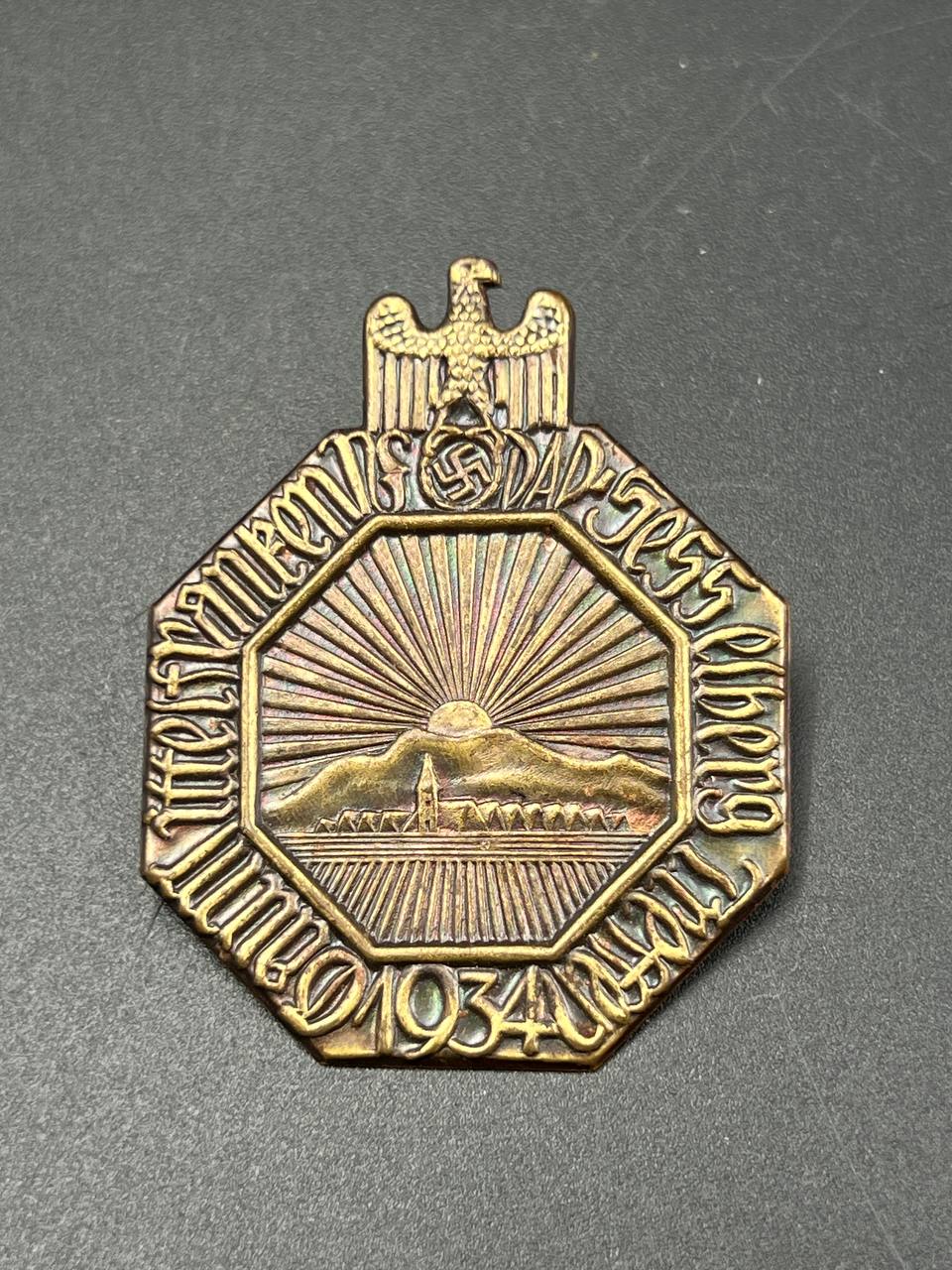 Значок съезд НСДАП на уровне ГАУ в 1934 году. От Алексея С.