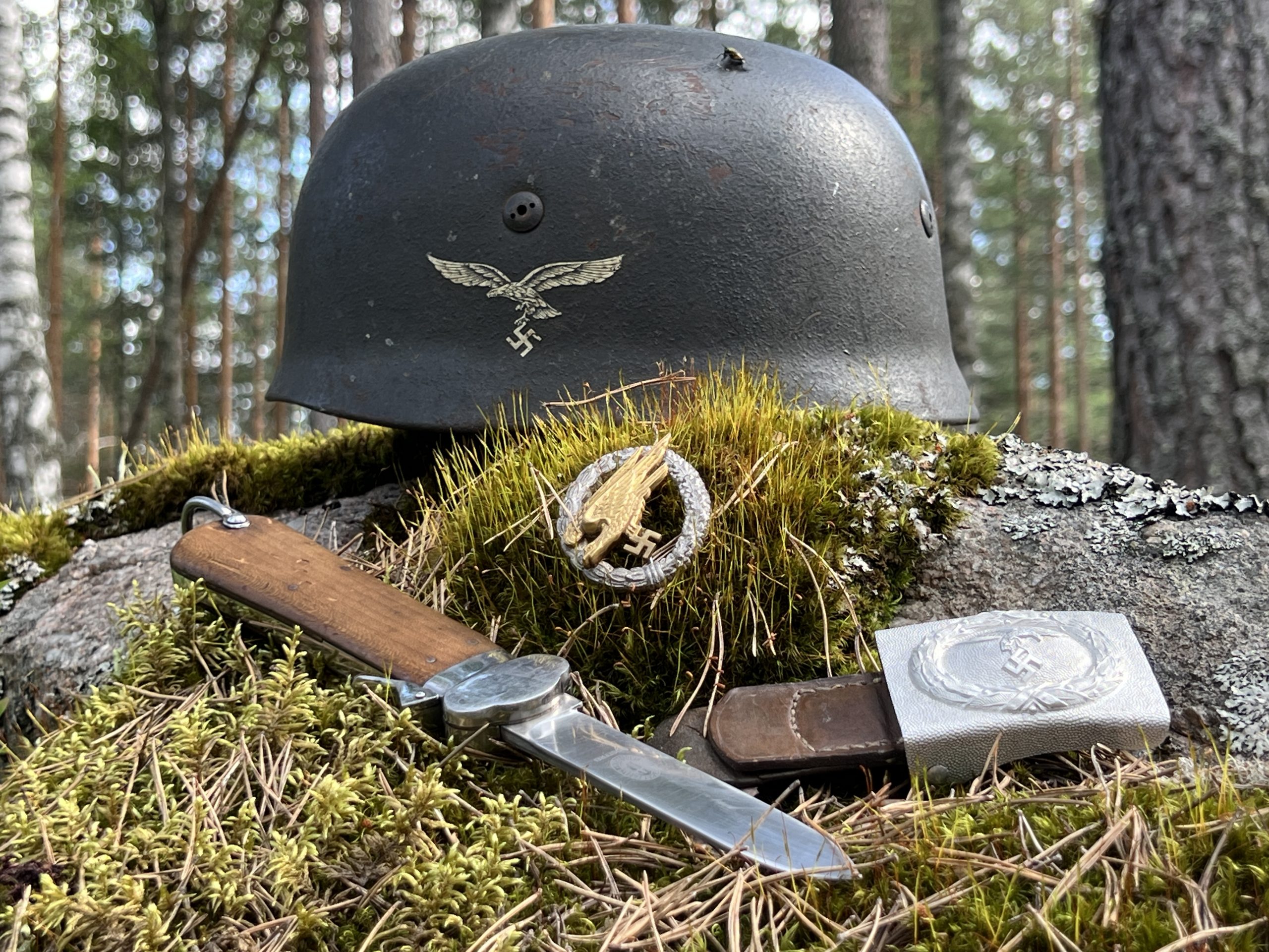 Шлем [M38] Люфтваффе.  Шлем [M38] Люфтваффе. От Алексея С.