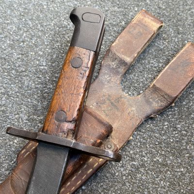  Штык Тип 30 (обр. 1897) к Арисаке. ВМФ Японии. Прорезиненные ножны. От Алексея С.