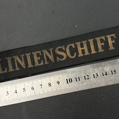 Лента на бескозырку. LINIENSCHIFF SCHLESWIG-HOLSTEIN. От Алексея С.