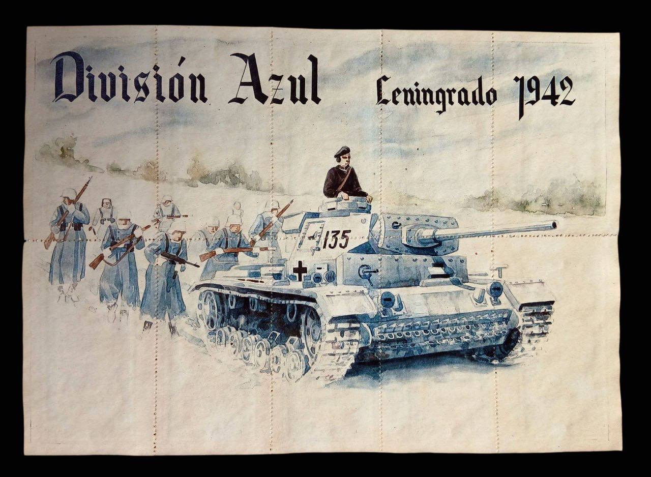 Талоны на довольствие испанской “Синей дивизии” Division Azul 1942 г.