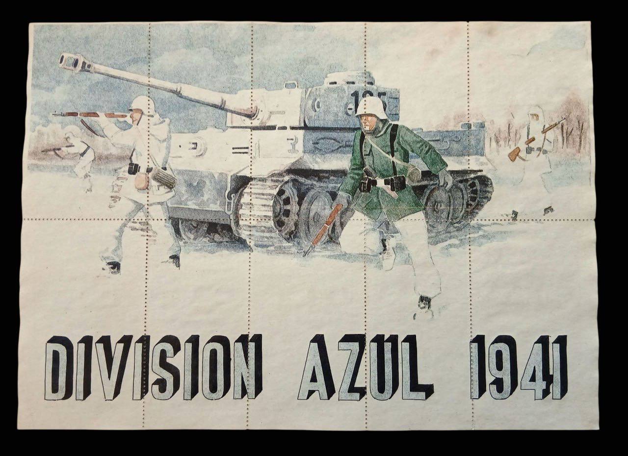 Талоны на довольствие испанской “Синей дивизии” Division Azul Rusia 1941 г.
Малага