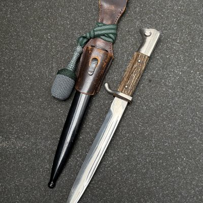  Парадный штык для унтер-офицеров обр. 1933-1945 гг.. [Puma]. Роговые накладки. От Алексея С.
