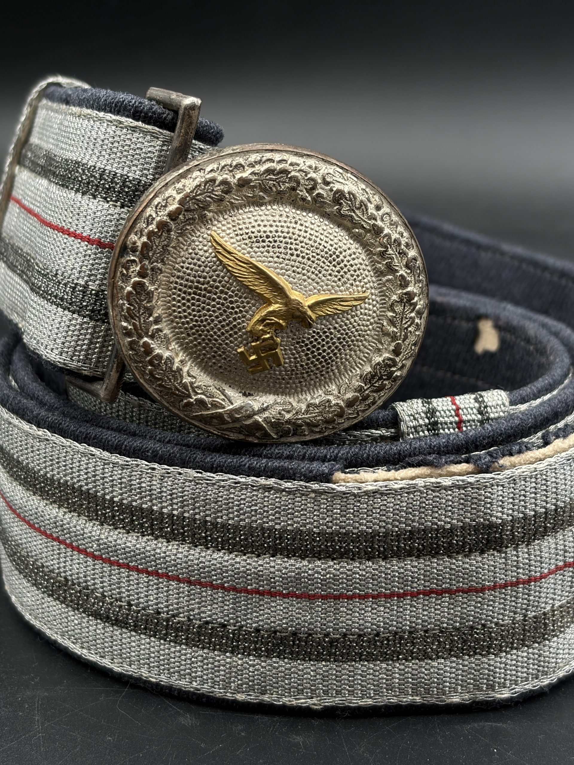 Поясная пряжка офицера. Luftwaffe (ВВС). В комплекте с ремнем Поясная пряжка офицера. Luftwaffe (ВВС). В комплекте с ремнем От Алексея С.