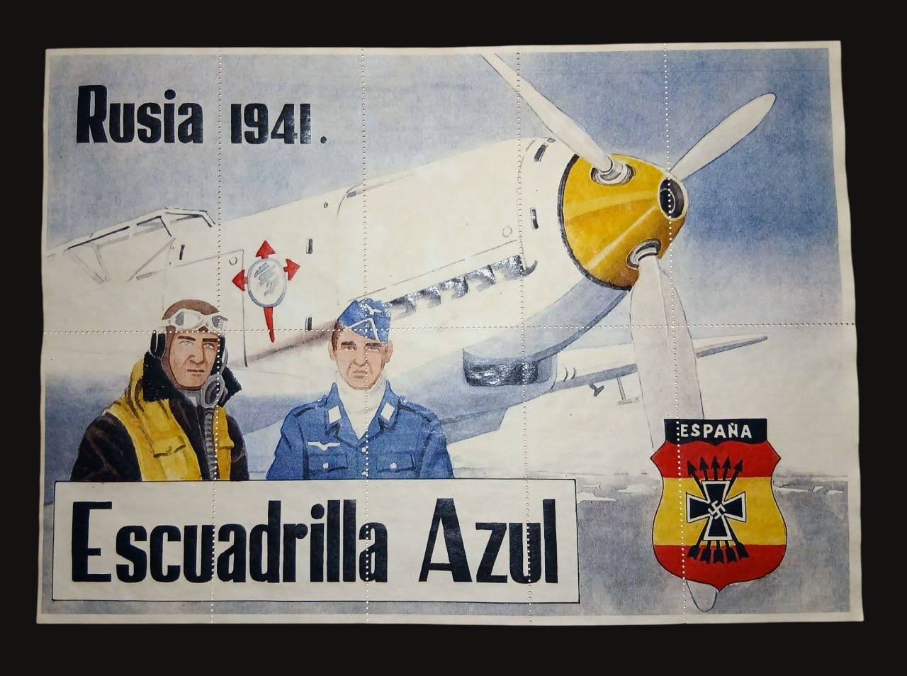 Талоны на довольствие испанской “Синей дивизии” Division Azul Rusia 1941 г.